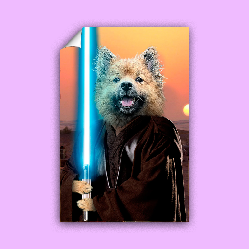 Kenobi Star Wars - Custom Pet Portrait ii
